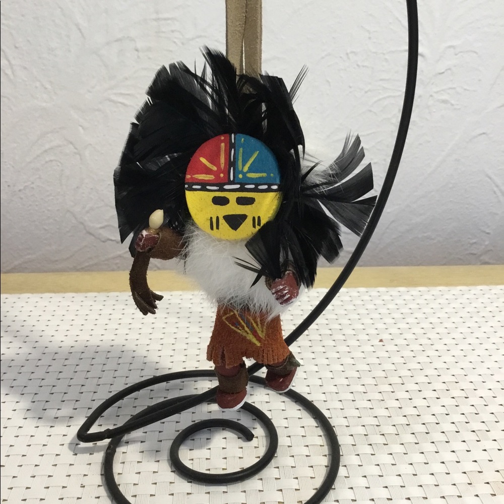 VTG Signed Sunface Dancer Kachina